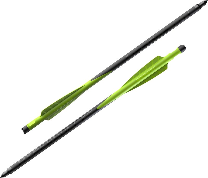Barnett Demun Hyperbolt 2F - 12 Pack Mini Crossbow Bolts, 7 Inch Bolt, Exclusively Compatible with Demun Tri Strike, 2 Fletched Crossbow Bolts Designed for Rapid Reloading - Image 2